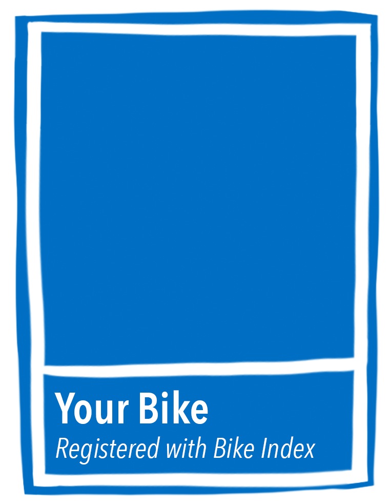 Registered bike animation